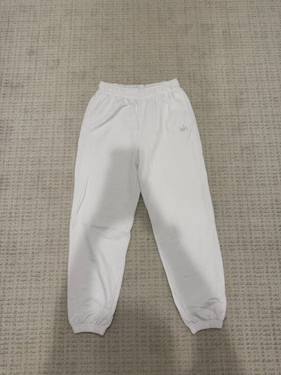 ALO Yoga Pants - White Alo Sweatpants